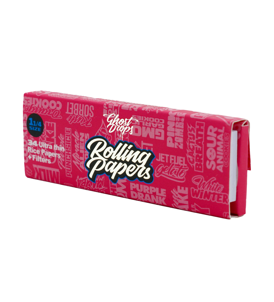 Ghost Drops Rolling Papers with Filters