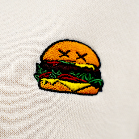 Donny Burger Crewneck Sweatshirt | Ghost Drops